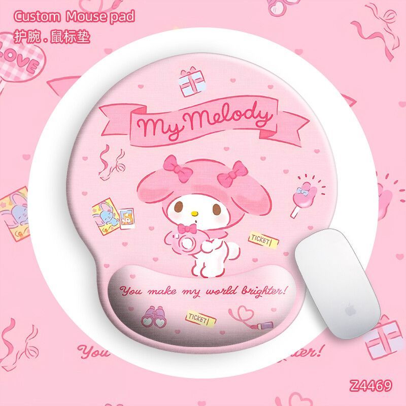 Kawaii Tech Accessories - Alas Mouse Karakter Lucu Kawaii, Penyangga