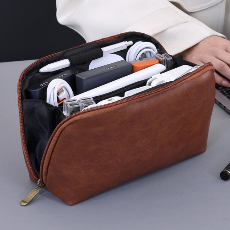 Kantong Organizer PU Tech untu - Tech Accessories Travel Organizer Pouch ulasan dan harga